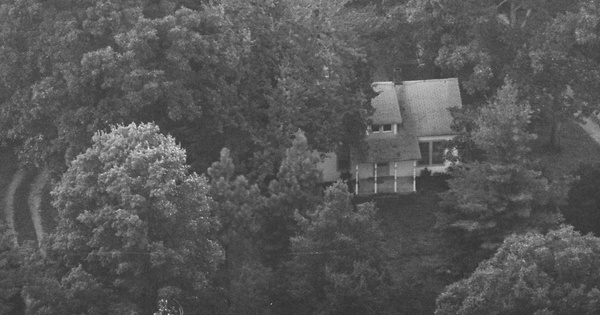 Vintage Aerial photo from 1982 in Louisa County, VA