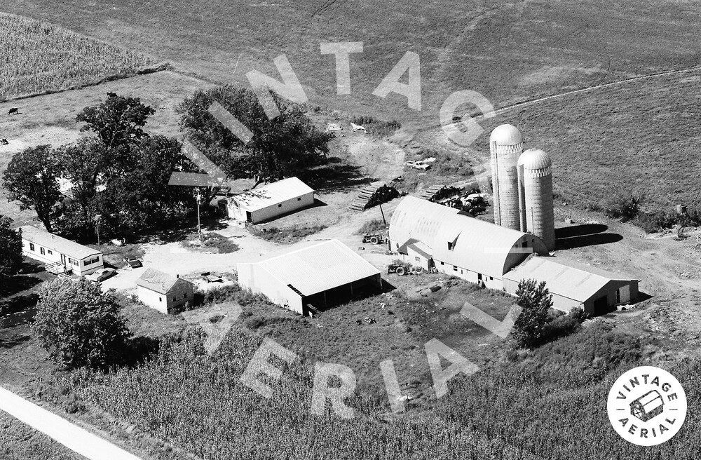 Vintage Aerial Minnesota Wabasha County 1987 31SWA26