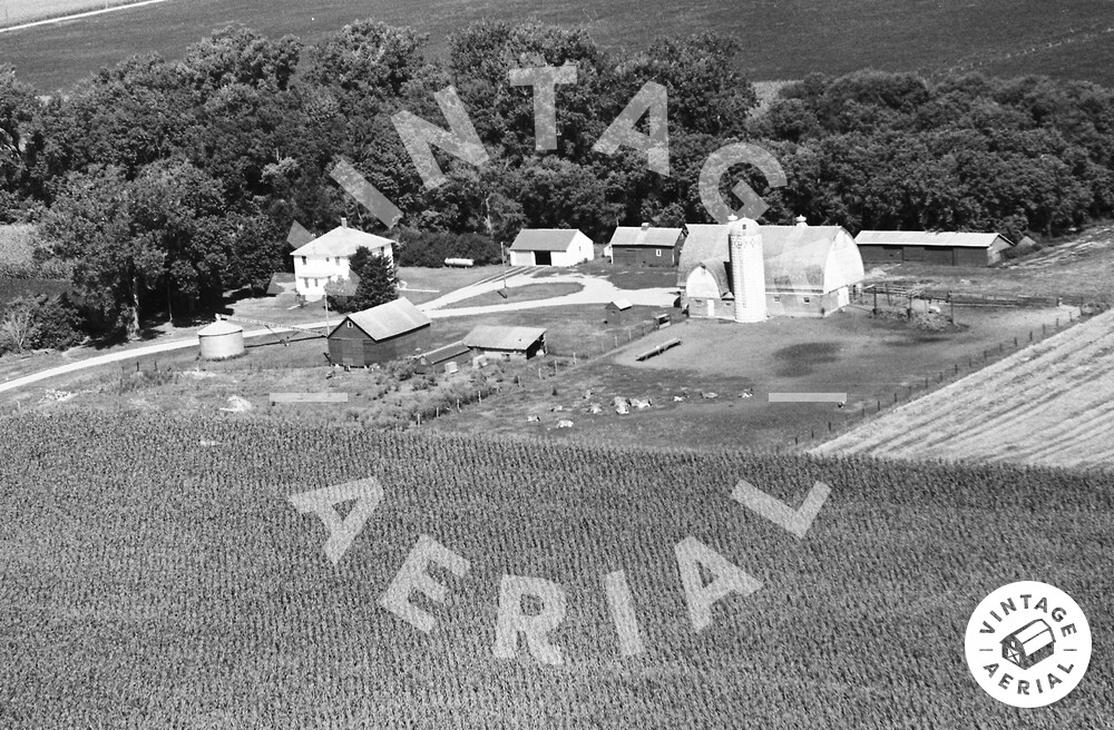 Vintage Aerial Minnesota Watonwan County 1967 32MWAT3