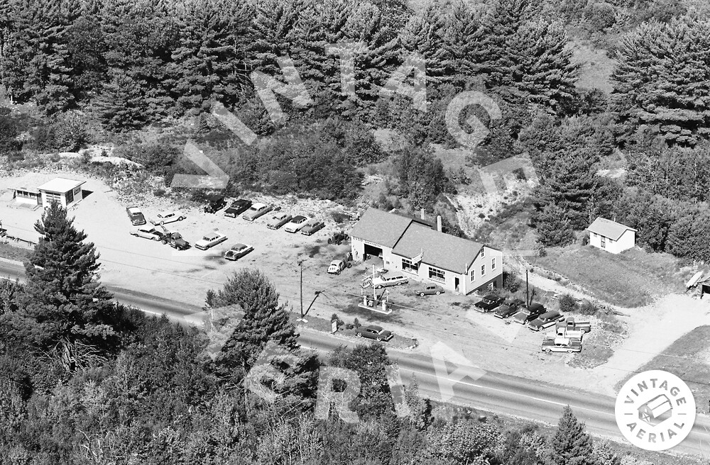 Vintage Aerial New Hampshire Strafford County 1963 9TST23