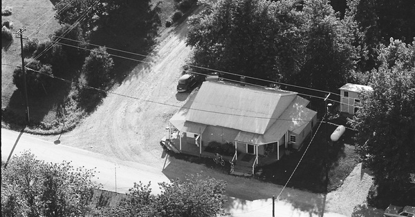 Vintage Aerial photo from 1968 in Lincoln County, MO