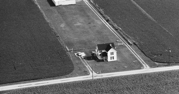 Vintage Aerial photo from 1994 in Blackford County, IN