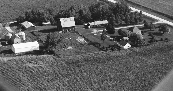 Vintage Aerial photo from 1994 in Pocahontas County, IA