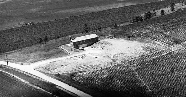 Vintage Aerial photo from 1974 in Goodhue County, MN