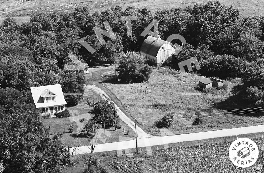 Vintage Aerial Minnesota Meeker County 1970 35PME3