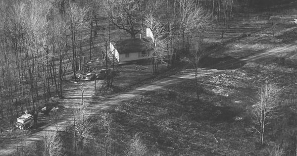 Vintage Aerial photo from 1989 in Greenup County, KY