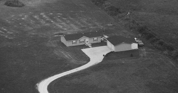 Vintage Aerial photo from 1995 in Grant County, IN