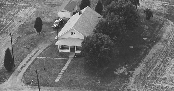 Vintage Aerial photo from 1978 in Knox County, IN