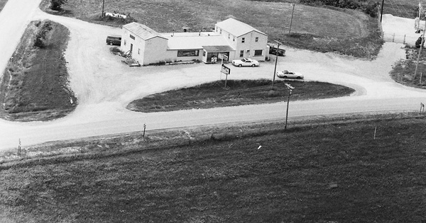 Vintage Aerial photo from 1984 in Leavenworth County, KS