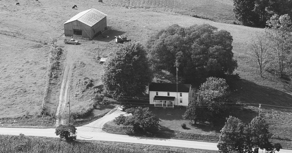 Vintage Aerial photo from 1979 in Casey County, KY