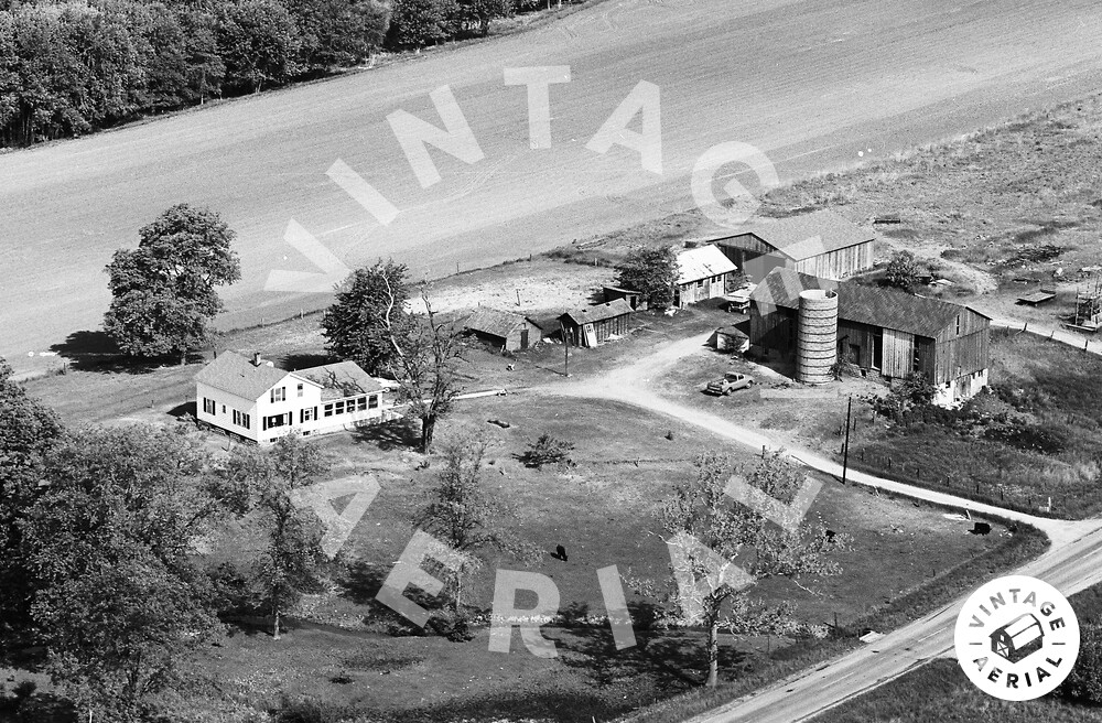 Vintage Aerial Michigan Ottawa County 1972 51COT31