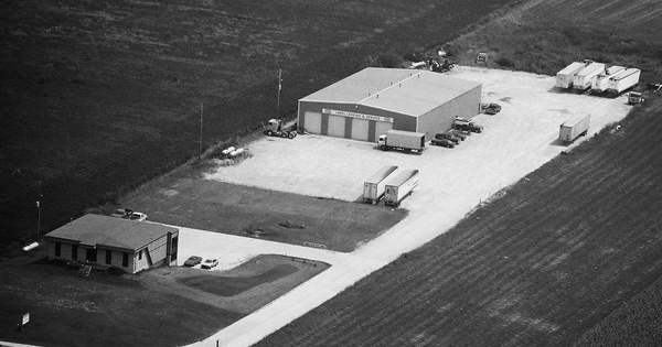 Vintage Aerial photo from 1987 in Madison County, IN