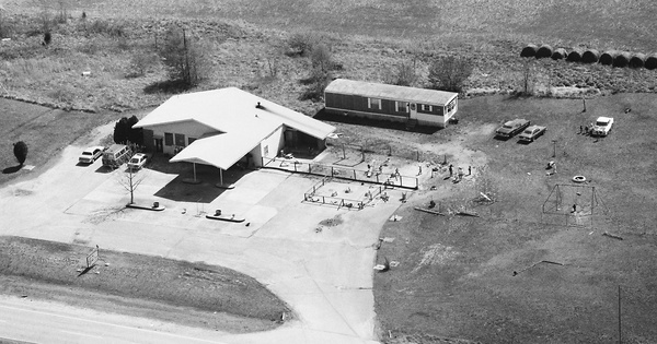 Vintage Aerial photo from 1987 in Morgan County, AL