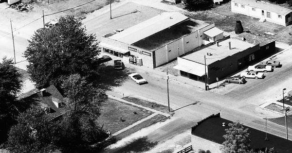 Vintage Aerial photo from 1983 in Alexander County, IL