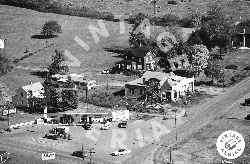 Vintage Aerial Pennsylvania Cambria County 1978 20BCA1