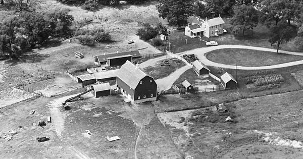 Vintage Aerial photo from 1964 in Jo Daviess County, IL