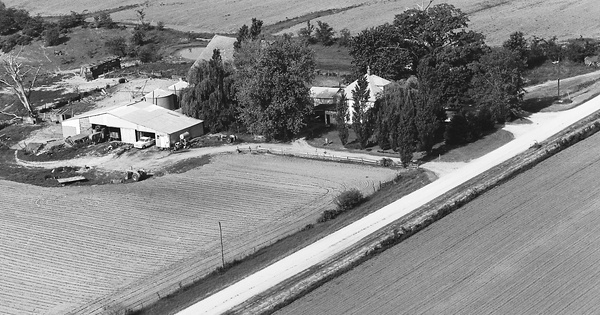 Vintage Aerial photo from 1971 in Hardin County, IL