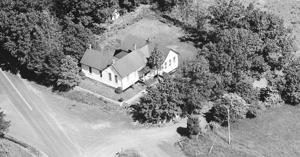 Vintage Aerial photo from 1988 in Madison County, VA
