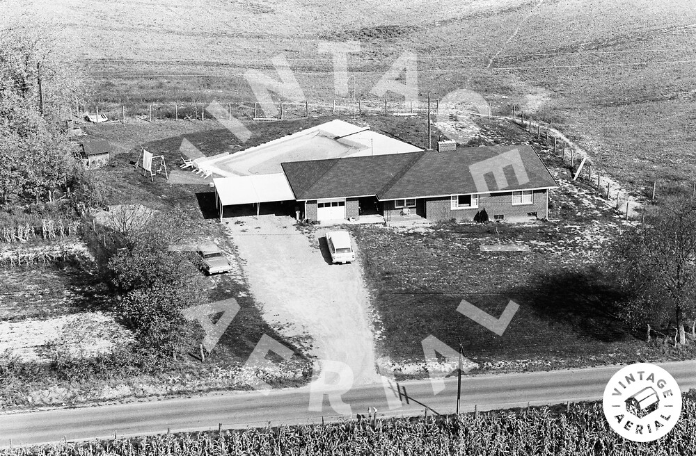 Vintage Aerial Virginia Wythe County 1963 25AWY17