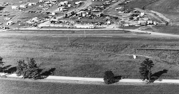 Vintage Aerial photo from 1970 in Portage County, OH