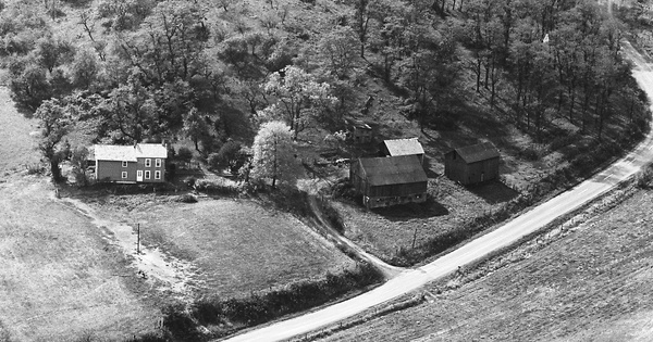 Vintage Aerial photo from 1964 in Tuscarawas County, OH