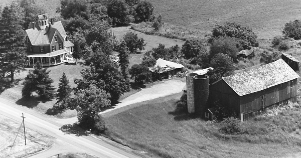 Vintage Aerial photo from 1975 in Wayne County, OH