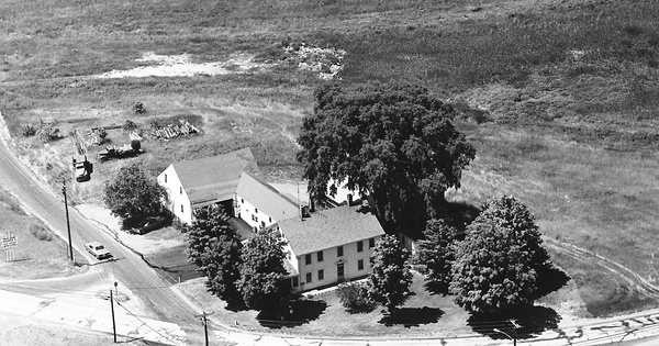 Vintage Aerial photo from 1966 in Rockingham County, NH