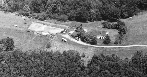 Vintage Aerial photo from 1991 in Scioto County, OH
