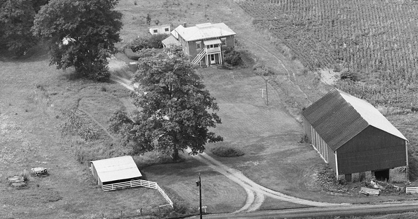 Vintage Aerial photo from 1978 in Richland County, OH