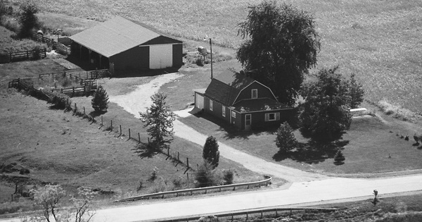 Vintage Aerial photo from 1978 in Vermilion County, IL
