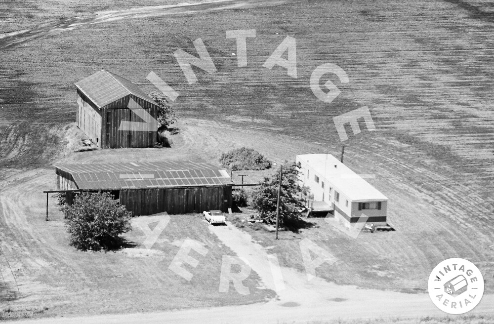 Vintage Aerial Illinois Menard County 1981 20NME7