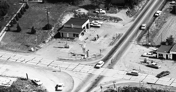 Vintage Aerial photo from 1966 in Washington County, PA