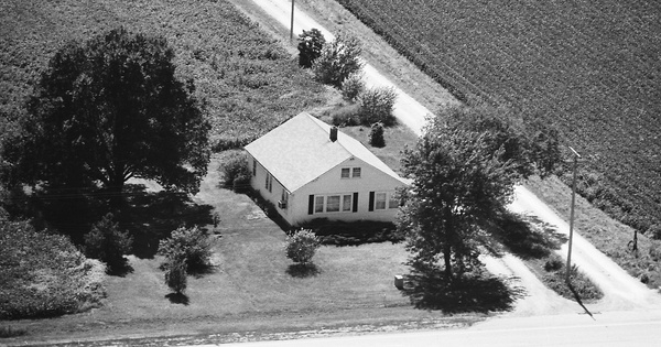 Vintage Aerial photo from 1978 in Pike County, IL