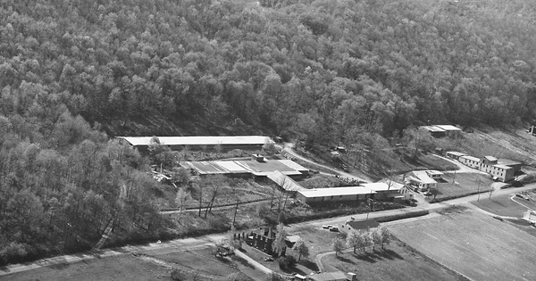 Vintage Aerial photo from 1979 in Bedford County, PA