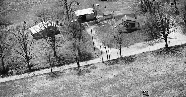 Vintage Aerial photo from 1987 in Stone County, MO