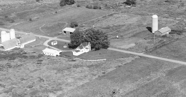 Vintage Aerial photo from 1994 in Erie County, PA