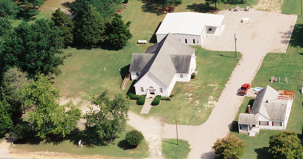 Vintage Aerial photo from 2002 in Edgecombe County, NC