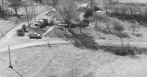 Vintage Aerial photo from 1997 in Jefferson County, TN