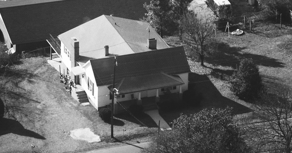 Vintage Aerial photo from 1986 in Rockingham County, NC