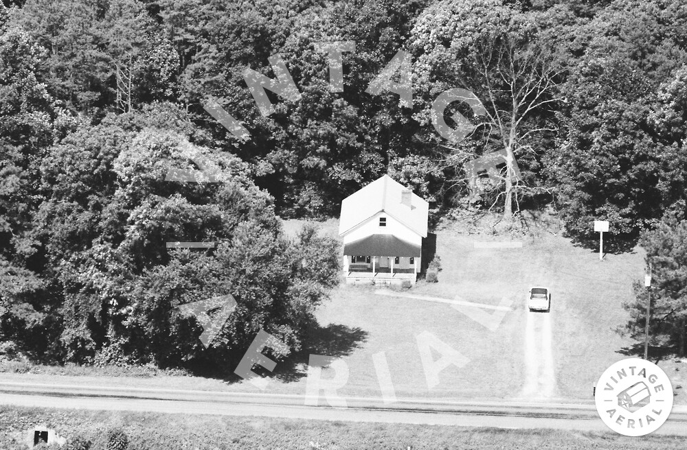 Vintage Aerial North Carolina Rowan County 1983 39LRW25