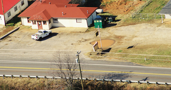 Vintage Aerial photo from 2002 in Pickens County, SC
