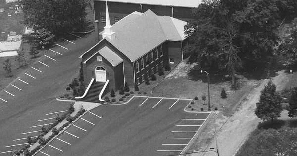 Vintage Aerial photo from 1990 in Pickens County, SC