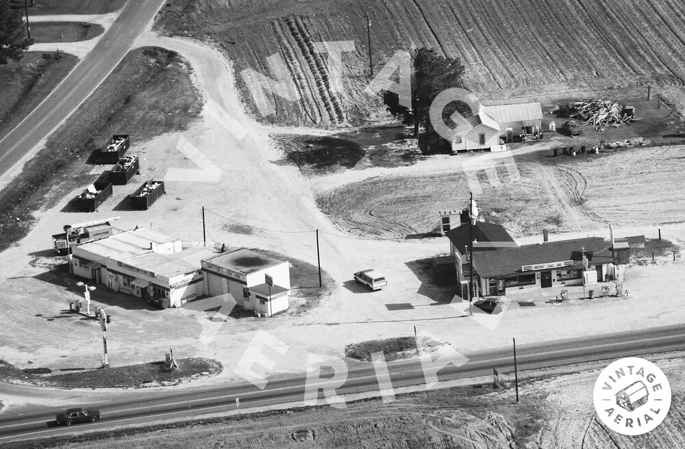Vintage Aerial North Carolina Johnston County 1986 91JJO21