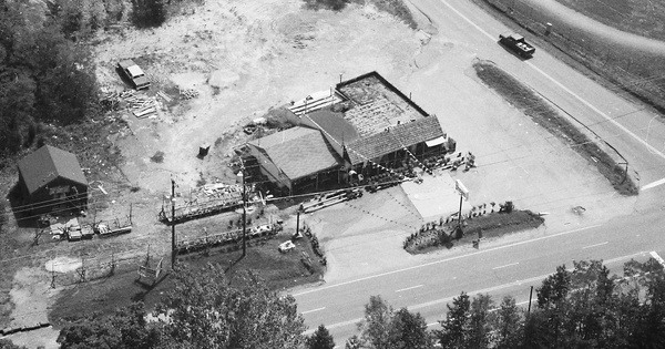 Vintage Aerial photo from 1999 in Stafford County, VA