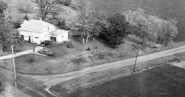 Vintage Aerial photo from 1982 in Dodge County, WI