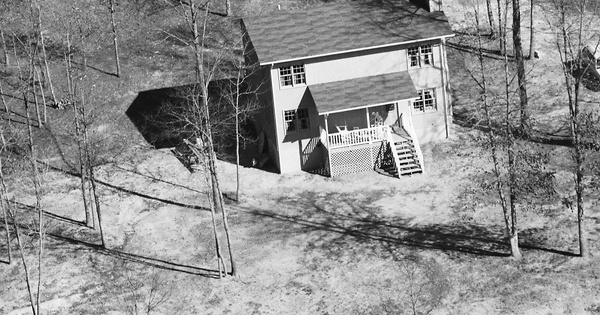 Vintage Aerial photo from 1987 in Lumpkin County, GA