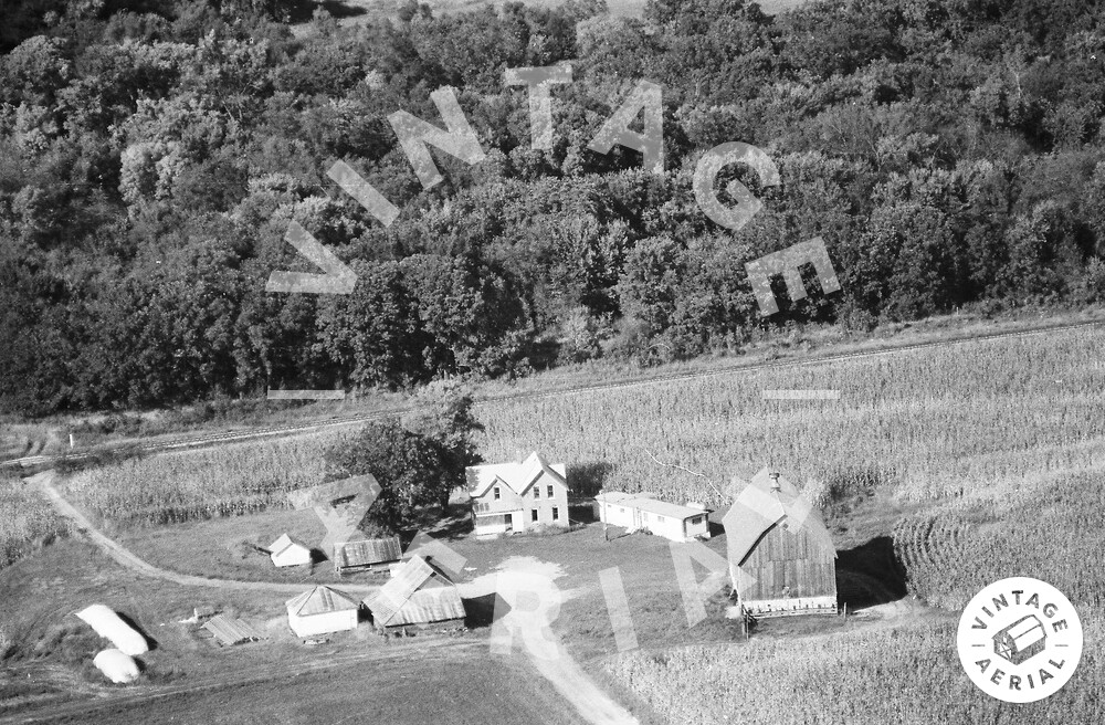 Vintage Aerial Wisconsin Trempealeau County 1979 49ITR26