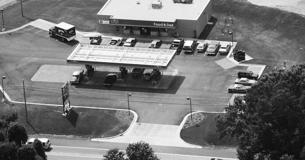 Vintage Aerial photo from 1988 in Troup County, GA