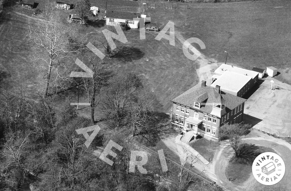 Vintage Aerial Virginia Russell County 1988 603HRU18