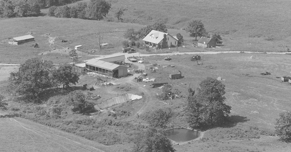 Vintage Aerial photo from 1987 in Webster County, MO
